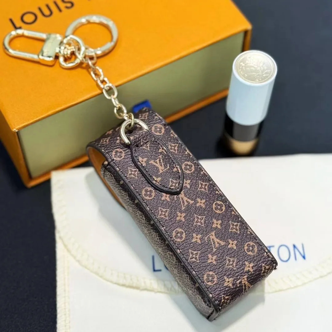 M03465 Lipstick Case Bag Charm Monogram Multicolor Canvas