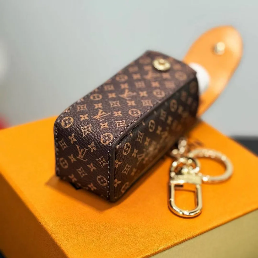 M03465 Lipstick Case Bag Charm Monogram Multicolor Canvas