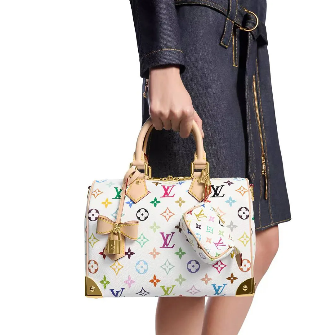 M02460 L.V x TM Micro Pochette Monogram Multicolor Monogram Multicolor Coated Canvas