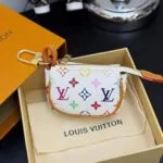 M02460 L.V x TM Micro Pochette Monogram Multicolor Monogram Multicolor Coated Canvas - M00995 2 M02460 L.V x TM Micro Pochette Monogram Multicolor Monogram Multicolor Coated Canvas