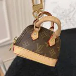 M00995 Micro Alma Bag Charm Monogram Coated Canvas - M02383 2 M00995 Micro Alma Bag Charm Monogram Coated Canvas