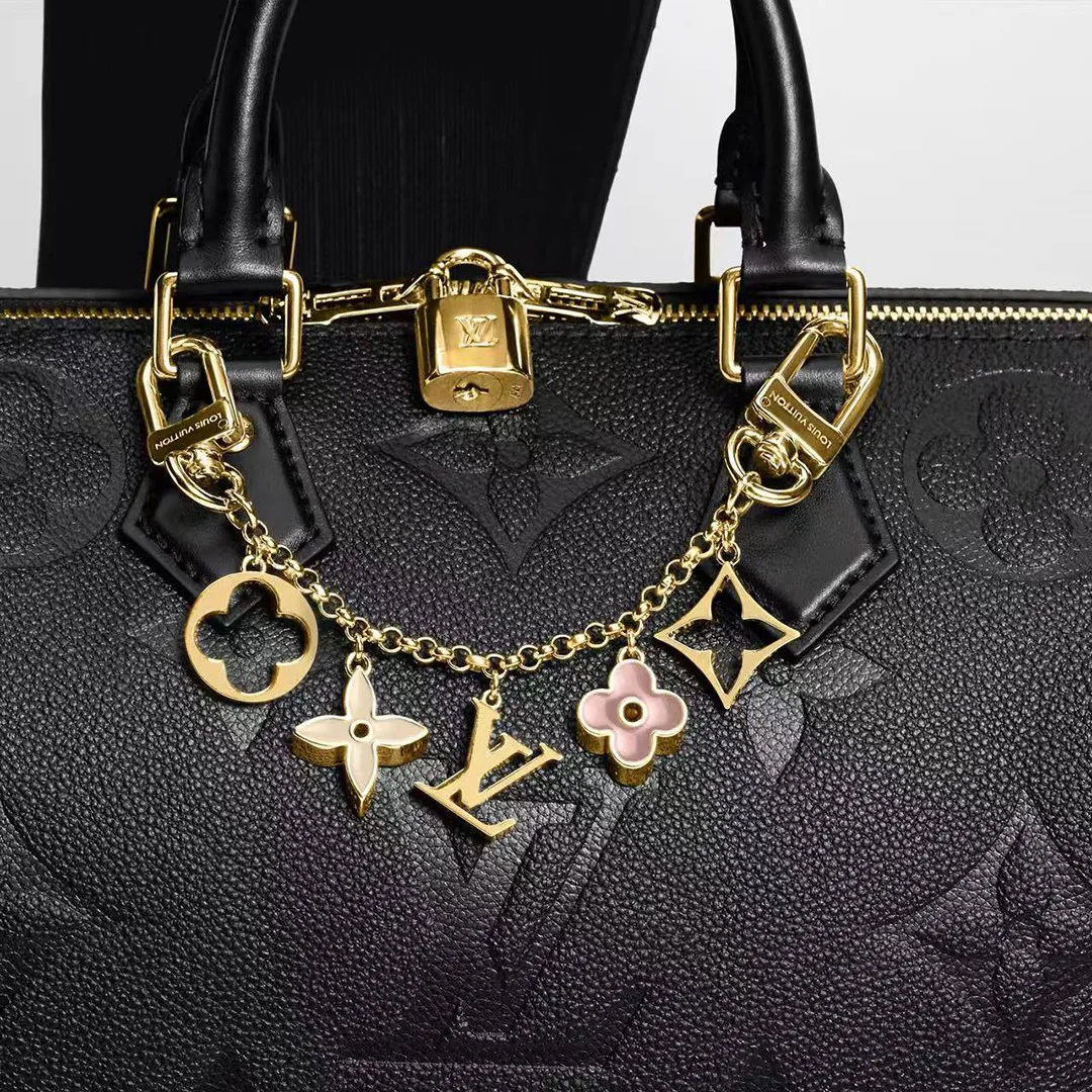 M01413 Fleur de Monogram Bag Charm Chain