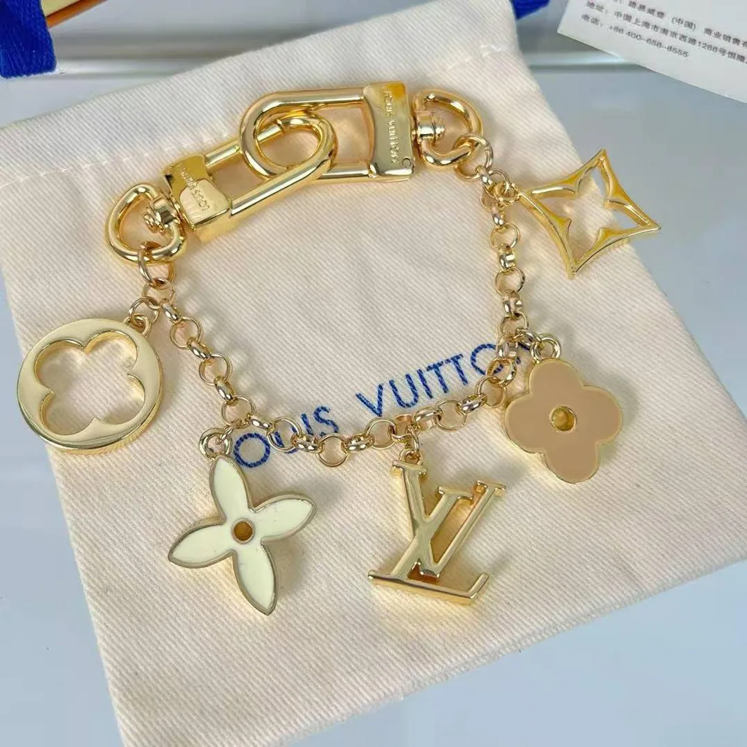 M01413 Fleur de Monogram Bag Charm Chain