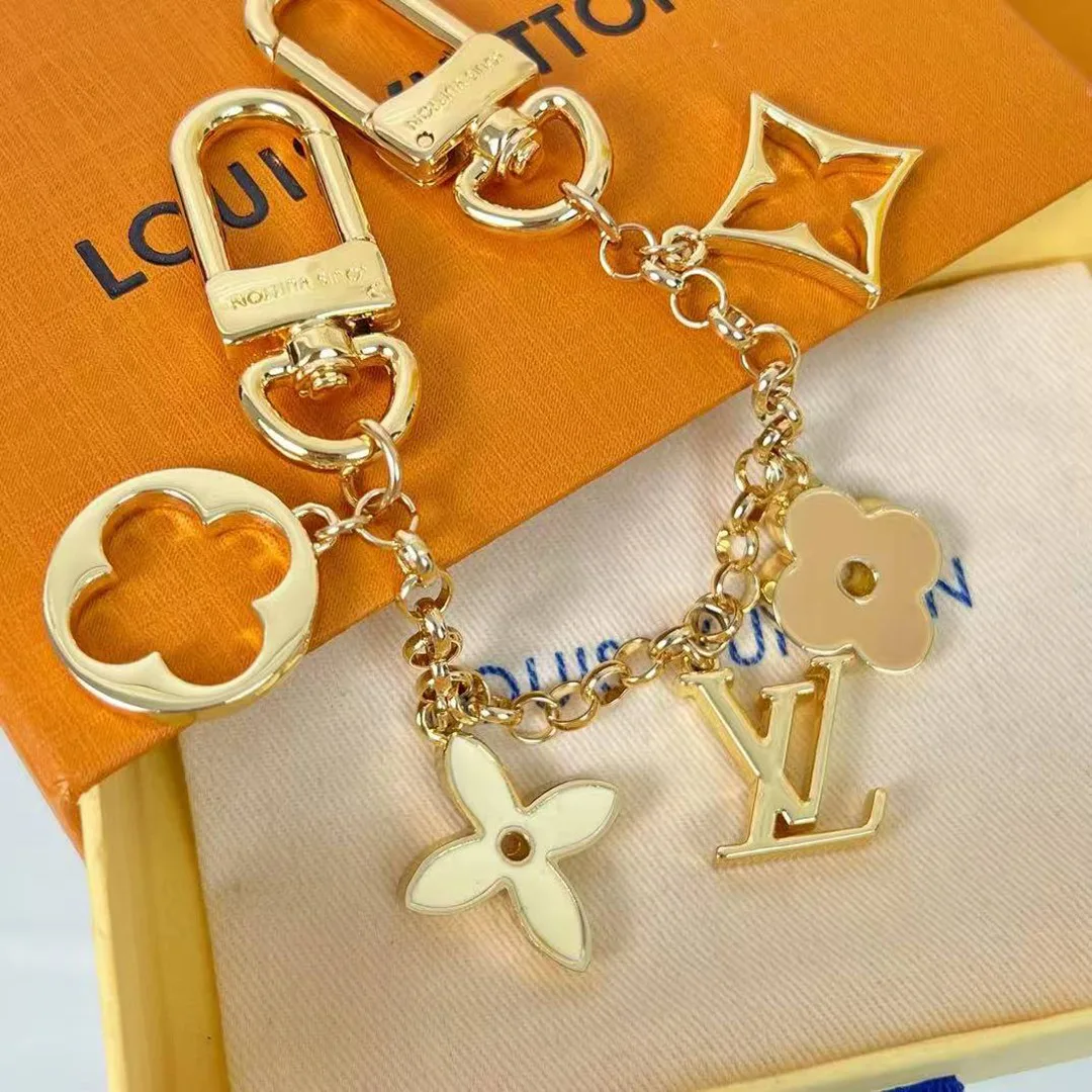 M01413 Fleur de Monogram Bag Charm Chain