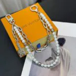 M02606 Pearls Chain Belt and Bag Charm - M01689 1 M02606 Pearls Chain Belt and Bag Charm