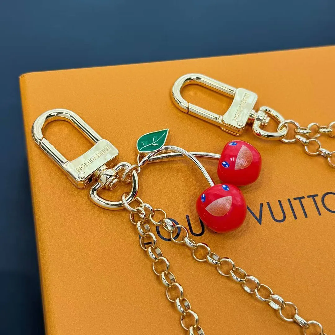 M02598 L.V x TM Cerise Bag Chain