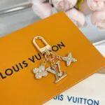 M01566 Micro Charms L.V Iconic Key Holder - M02598 1 M01566 Micro Charms L.V Iconic Key Holder