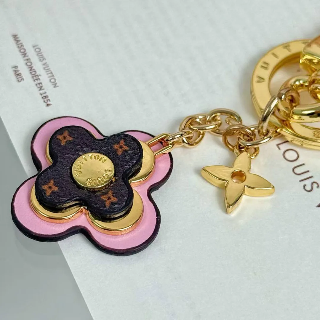 M63085 Blooming Flowers BB Bag Charm and Key Holder