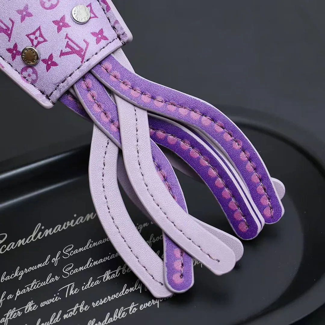 M01927 Octopus Bag Charm Monogram Gradient Print