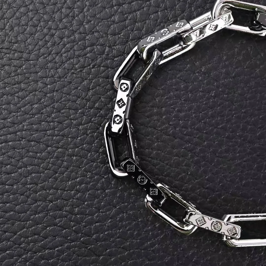 M00687 Monogram Chain Bracelet Monogram Pattern