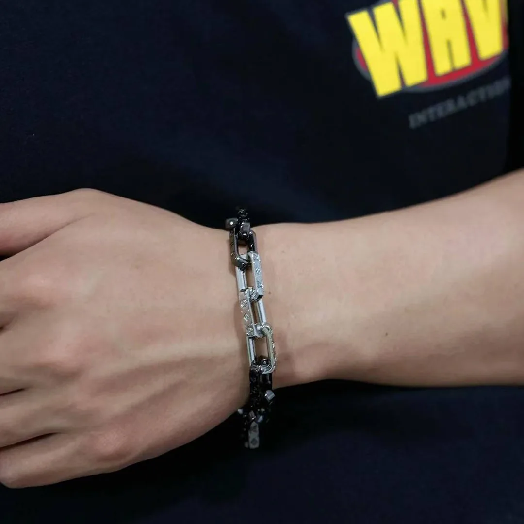 M00687 Monogram Chain Bracelet Monogram Pattern