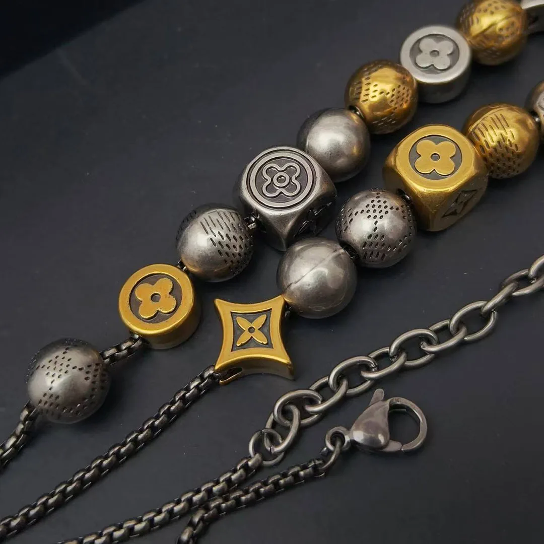 M02234 Damier Party Necklace