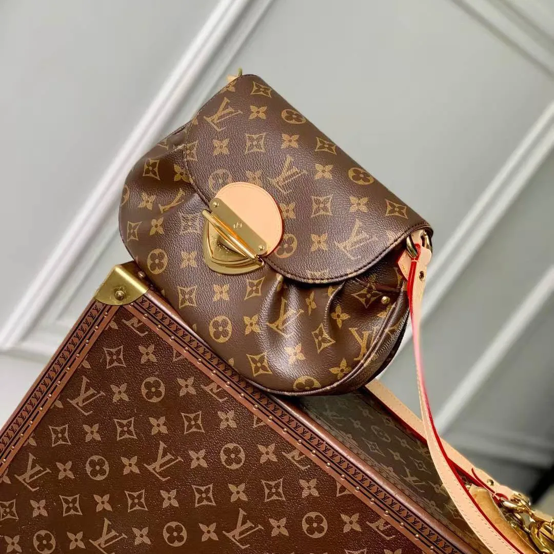 M13617 Sunset Monogram Handbags Monogram Coated Canvas