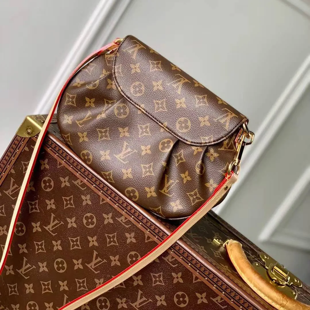 M13617 Sunset Monogram Handbags Monogram Coated Canvas