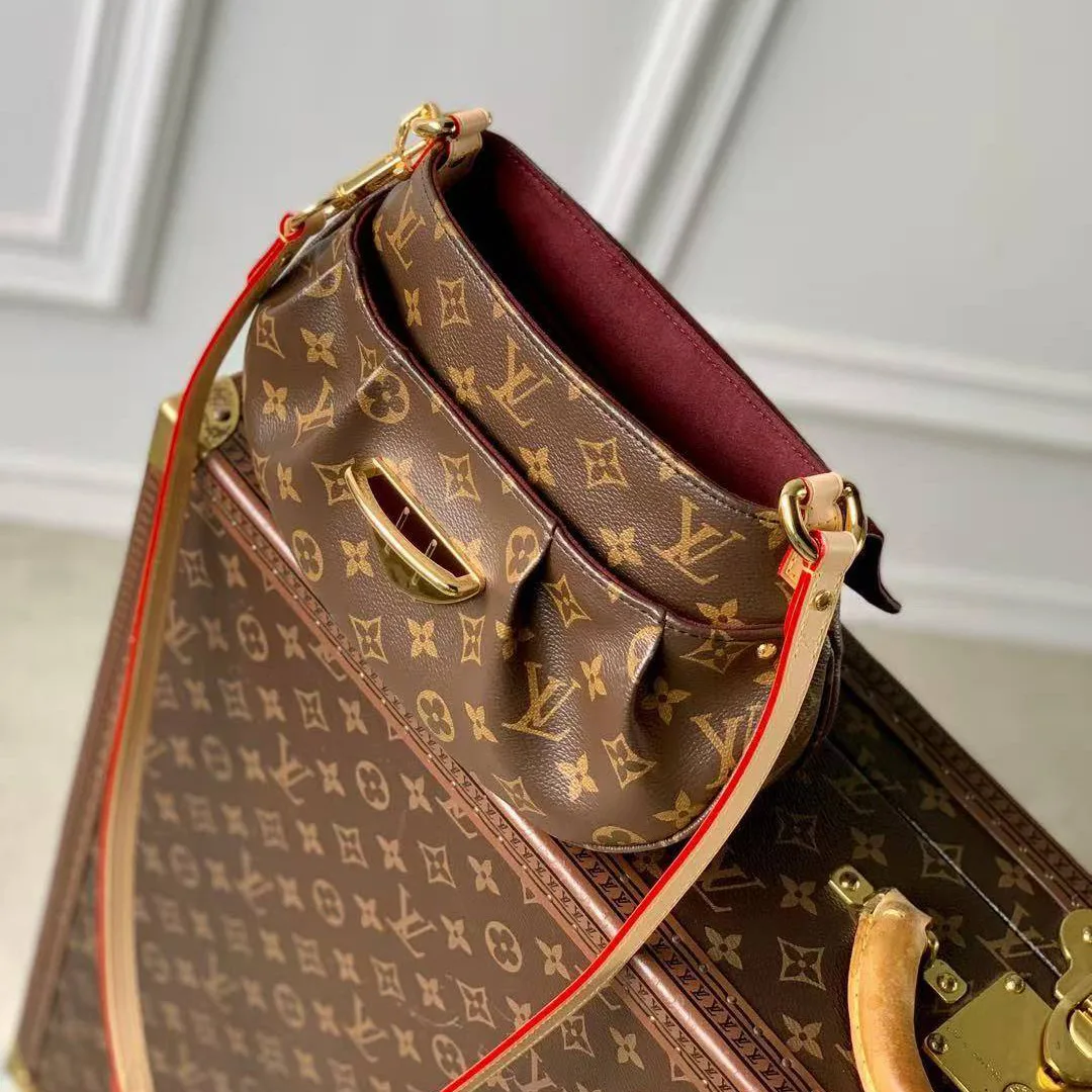 M13617 Sunset Monogram Handbags Monogram Coated Canvas
