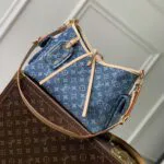 M28287 Carryall Cargo PM Monogram Handbags Blue Denim - M13617 1 M28287 Carryall Cargo PM Monogram Handbags Blue Denim