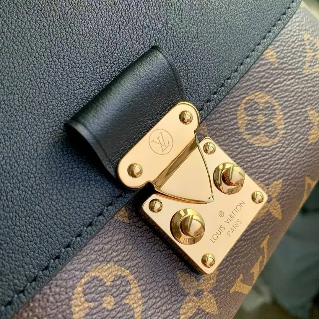 M27511 Madeleine BB Monogram Handbags Monogram Cognac Black Coated Canvas