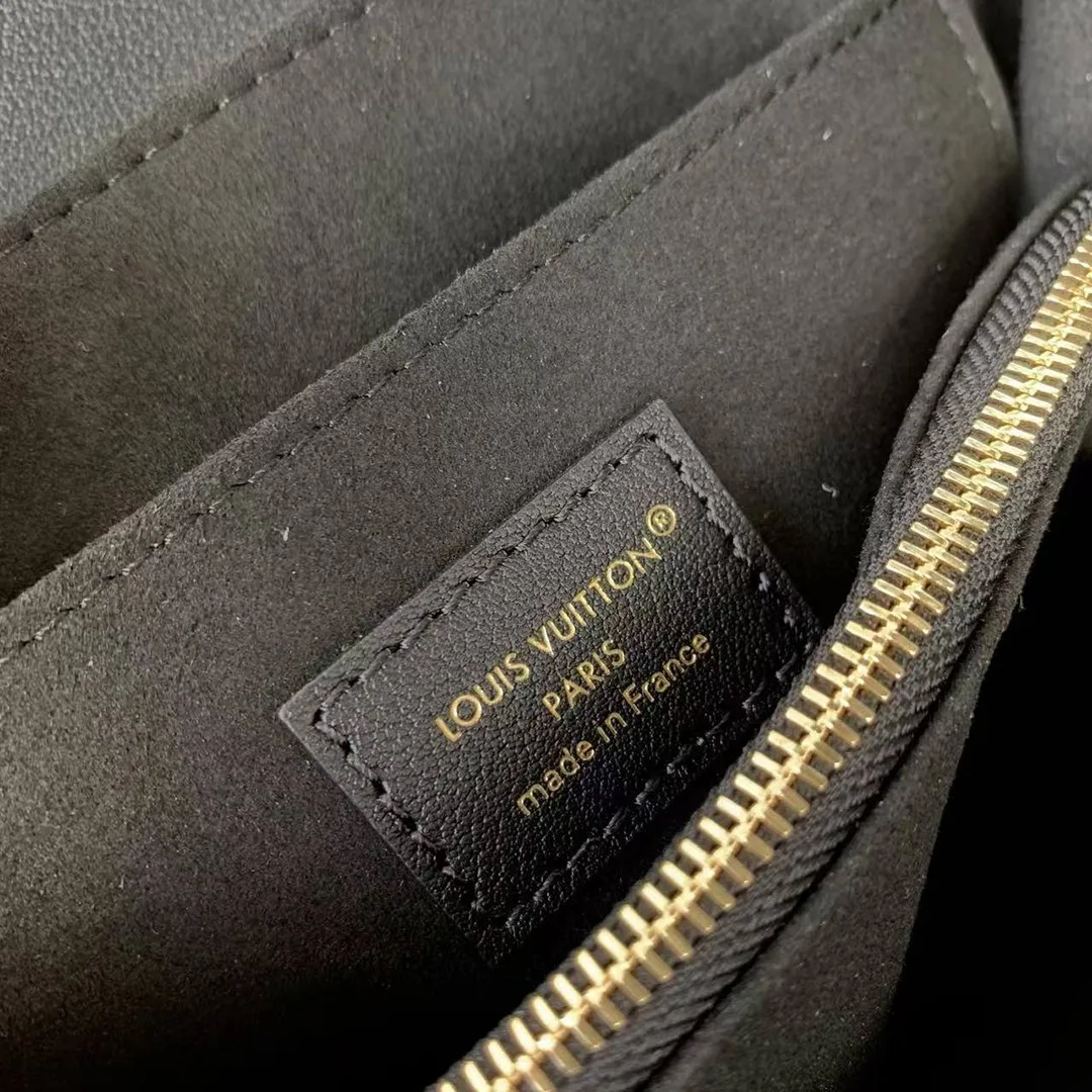 M27511 Madeleine BB Monogram Handbags Monogram Cognac Black Coated Canvas