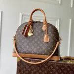 N30049 Alma MM Soft Celebration Monogram Handbags Monogram Coated Canvas - M11945 1 N30049 Alma MM Soft Celebration Monogram Handbags Monogram Coated Canvas