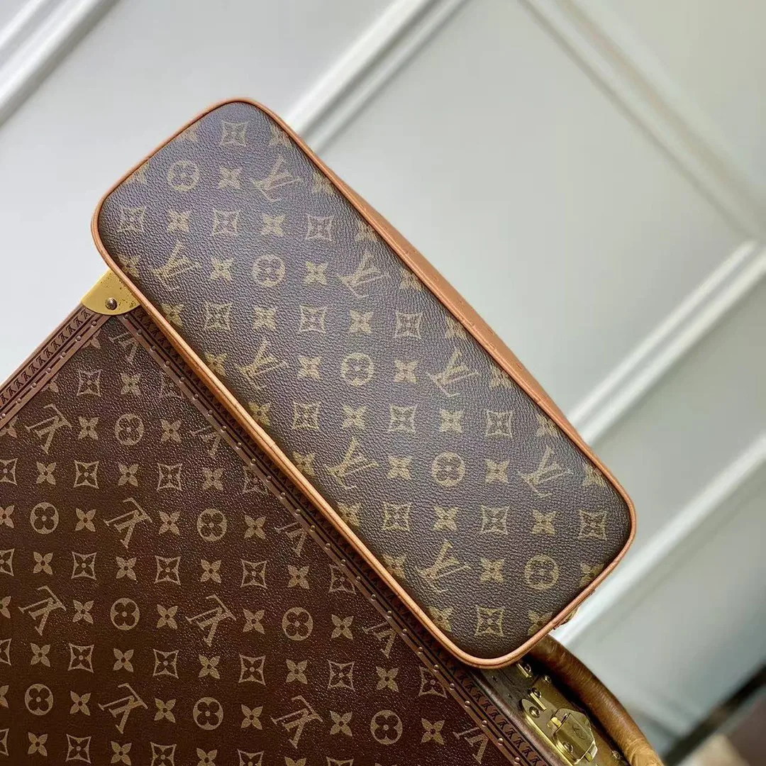 N30049 Alma MM Soft Celebration Monogram Handbags Monogram Coated Canvas