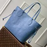 M27358 Neverfull MM Monogram Empreinte Leather Handbag - M27357 2 M27358 Neverfull MM Monogram Empreinte Leather Handbag