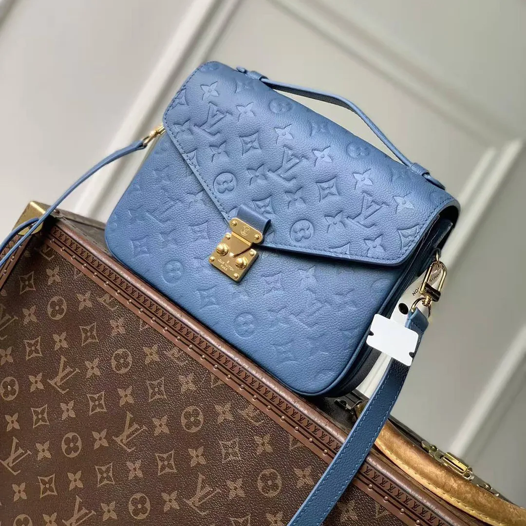 M27357 Pochette Métis Monogram Empreinte Leather Handbag