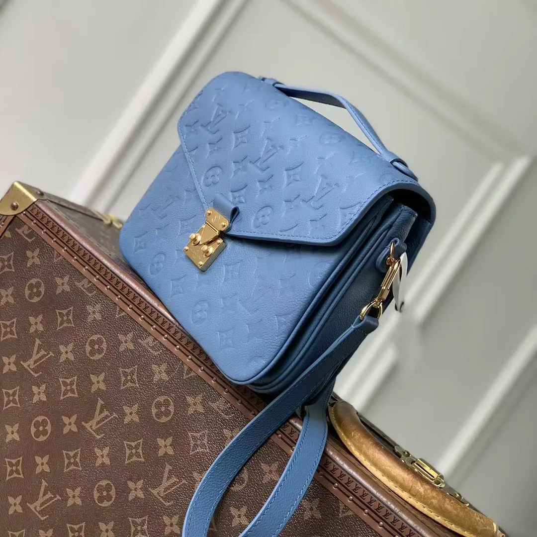 M27357 Pochette Métis Monogram Empreinte Leather Handbag