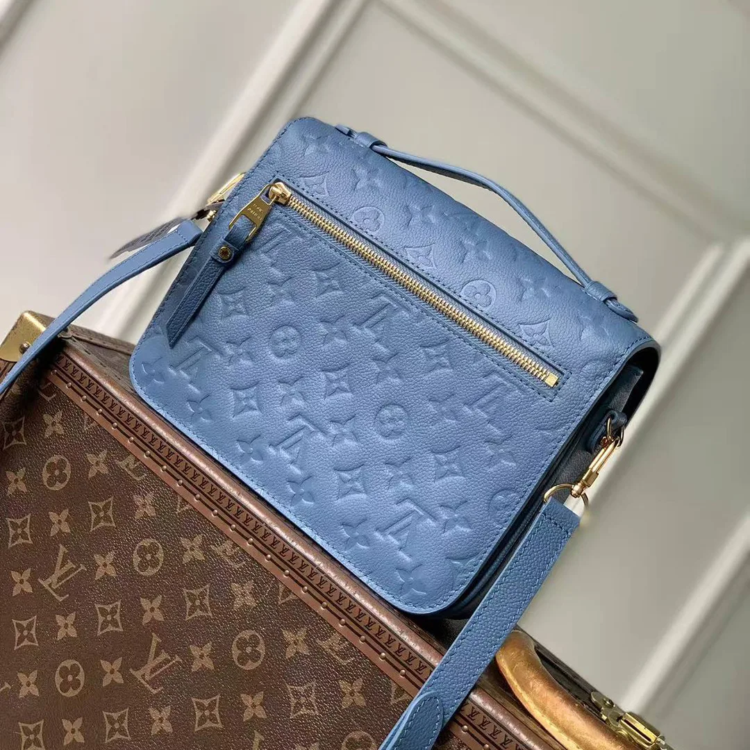 M27357 Pochette Métis Monogram Empreinte Leather Handbag