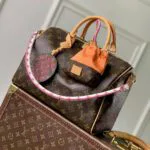 M27512 Speedy Soft 30 Monogram Coated Canvas Handbag - M28181 1 M27512 Speedy Soft 30 Monogram Coated Canvas Handbag