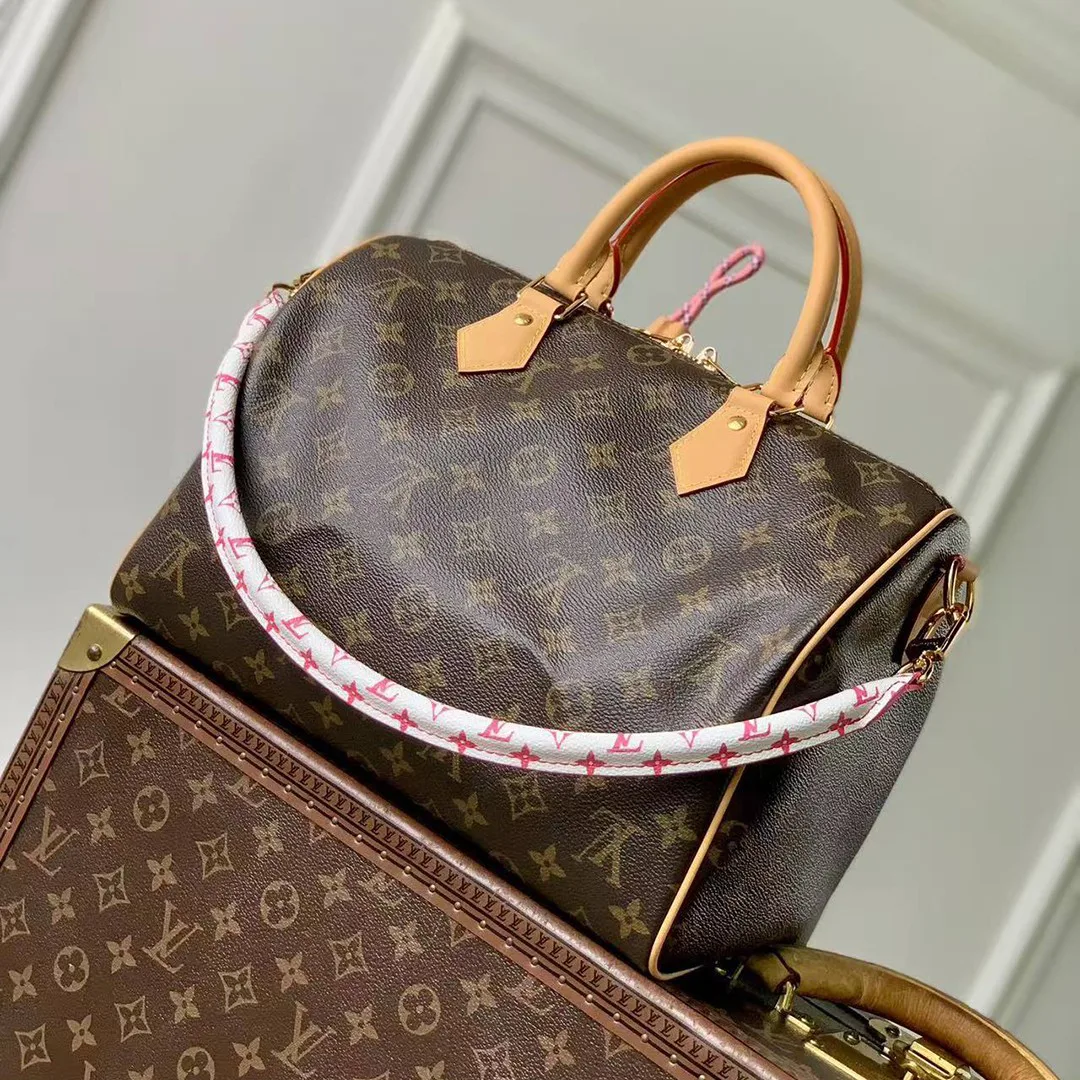 M27512 Speedy Soft 30 Monogram Coated Canvas Handbag