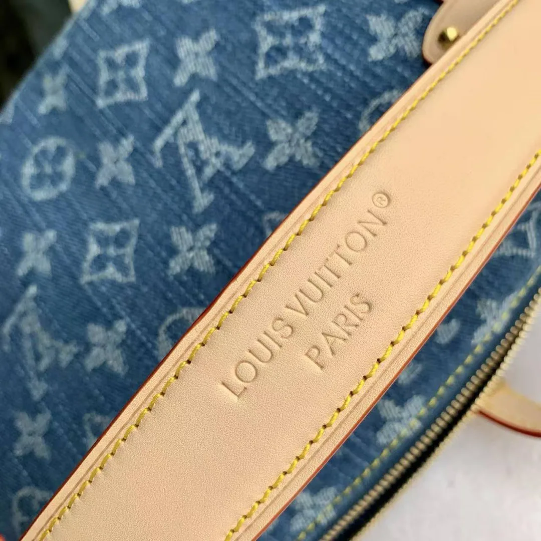 M27450 Side Trunk MM Monogram Denim Handbag