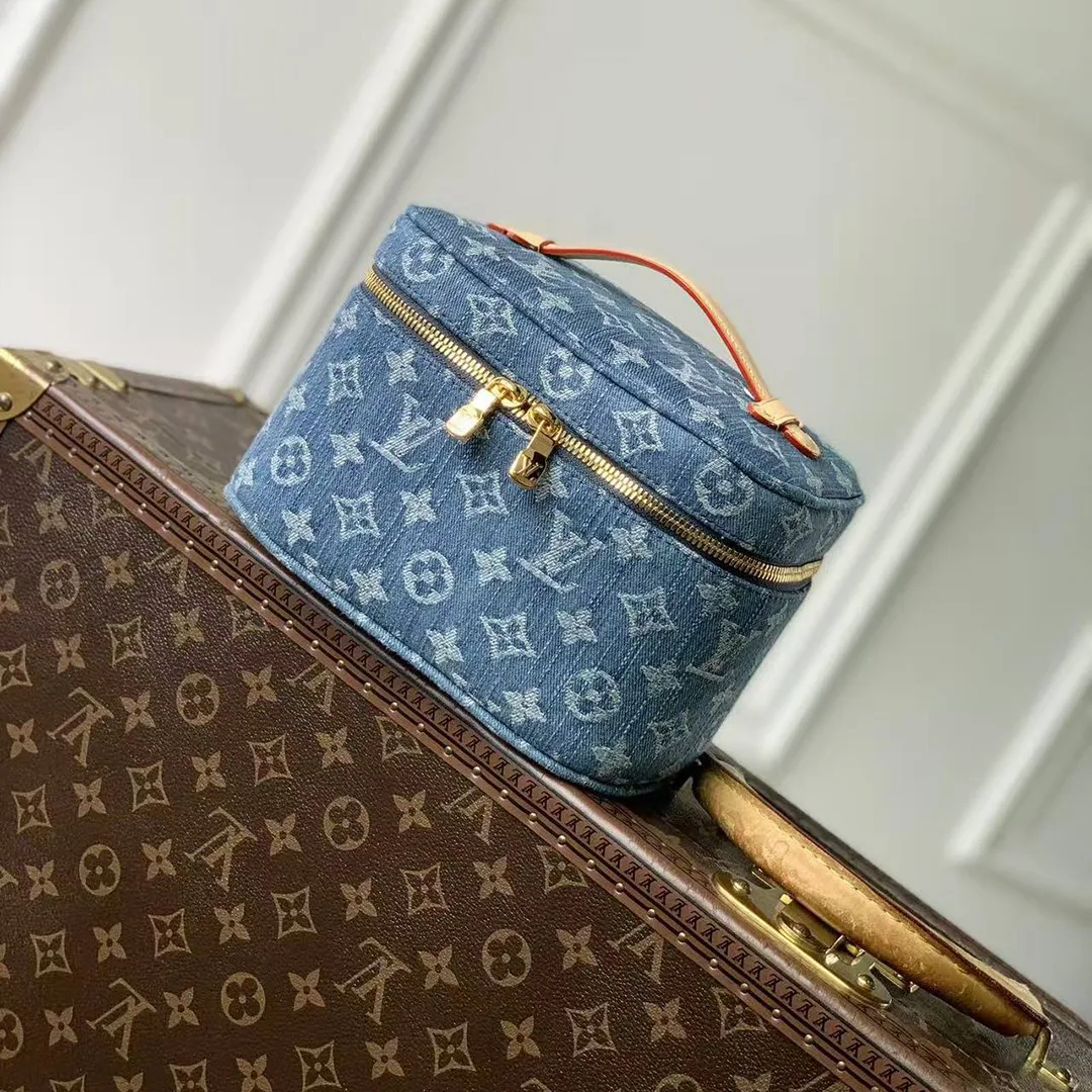 M27946 Nice Mini Monogram Denim Handbag