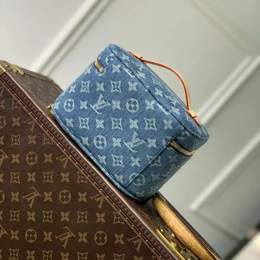 M27946 Nice Mini Monogram Denim Handbag