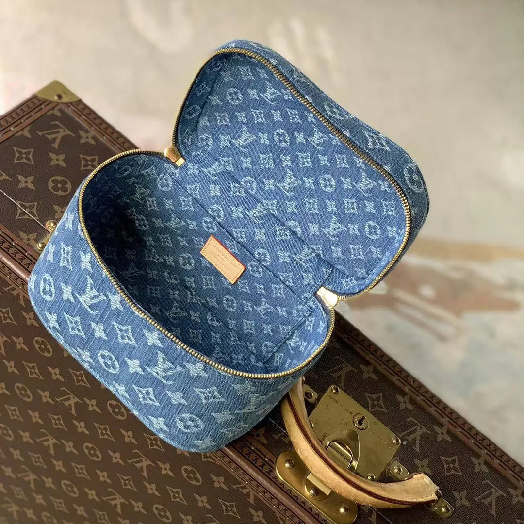 M27946 Nice Mini Monogram Denim Handbag