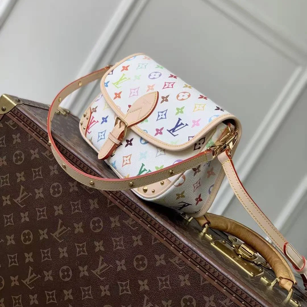 M27866 x TM Diane PM Handbag Multicolor Monogram Coated Canvas