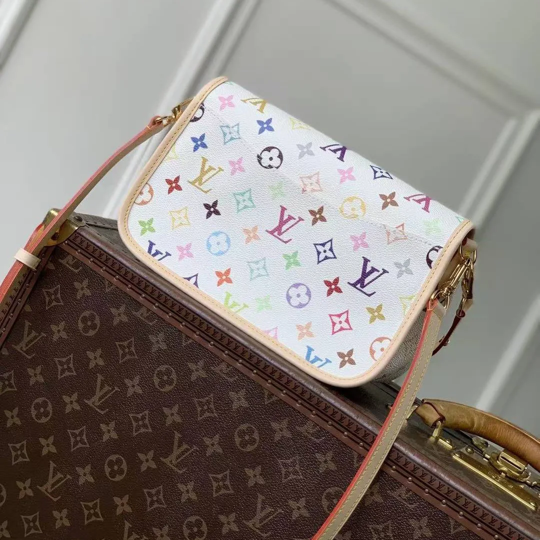 M27866 x TM Diane PM Handbag Multicolor Monogram Coated Canvas