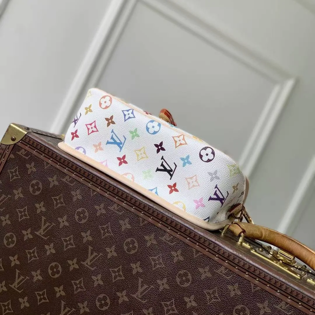 M27866 x TM Diane PM Handbag Multicolor Monogram Coated Canvas