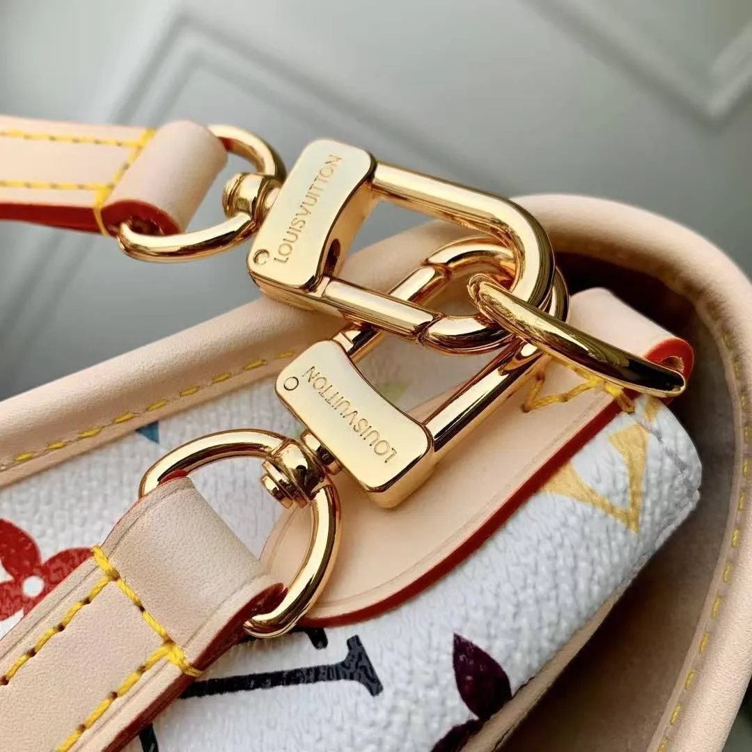 M27866 x TM Diane PM Handbag Multicolor Monogram Coated Canvas