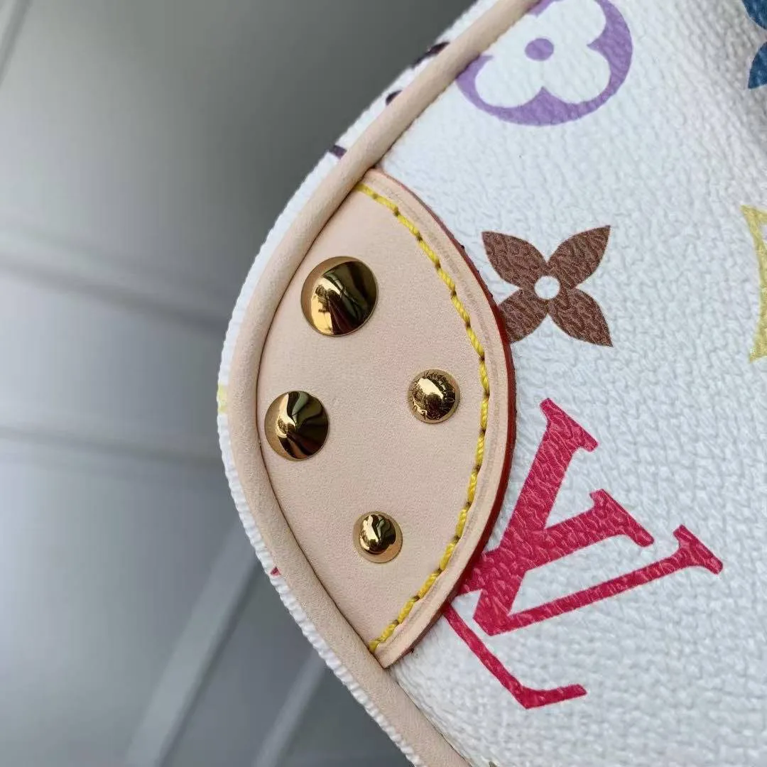 M27866 x TM Diane PM Handbag Multicolor Monogram Coated Canvas
