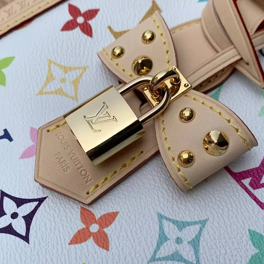 M27580 x TM Onthego PM Handbag Multicolor Monogram Coated Canvas