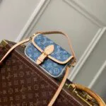 M27700 Nano Diane Handbag Monogram Blue Denim - M27580 1 M27700 Nano Diane Handbag Monogram Blue Denim