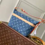 M27945 Cruiser Toiletry Bag Handbag Monogram Blue Denim - M28891 2 M27945 Cruiser Toiletry Bag Handbag Monogram Blue Denim