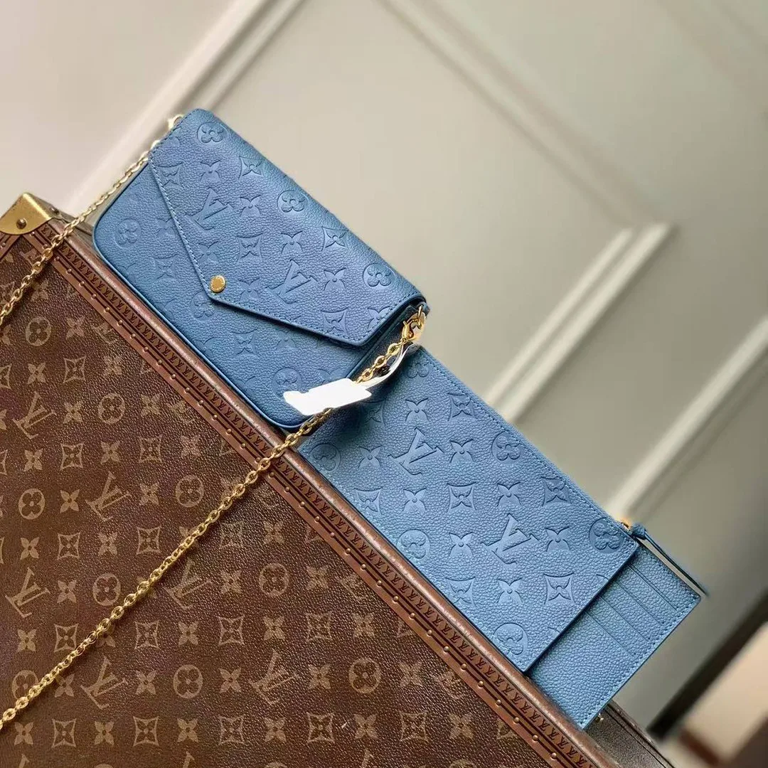 M28891 Pochette Félicie Handbag Monogram Empreinte Leather
