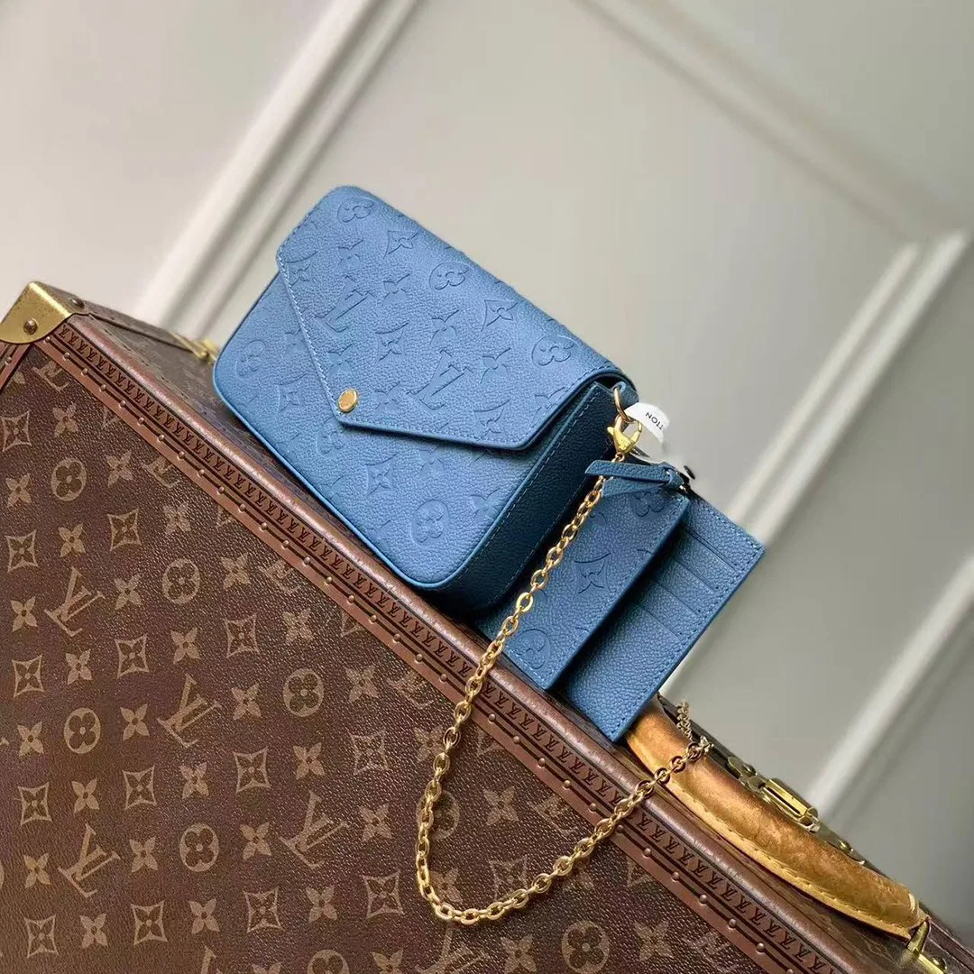 M28891 Pochette Félicie Handbag Monogram Empreinte Leather