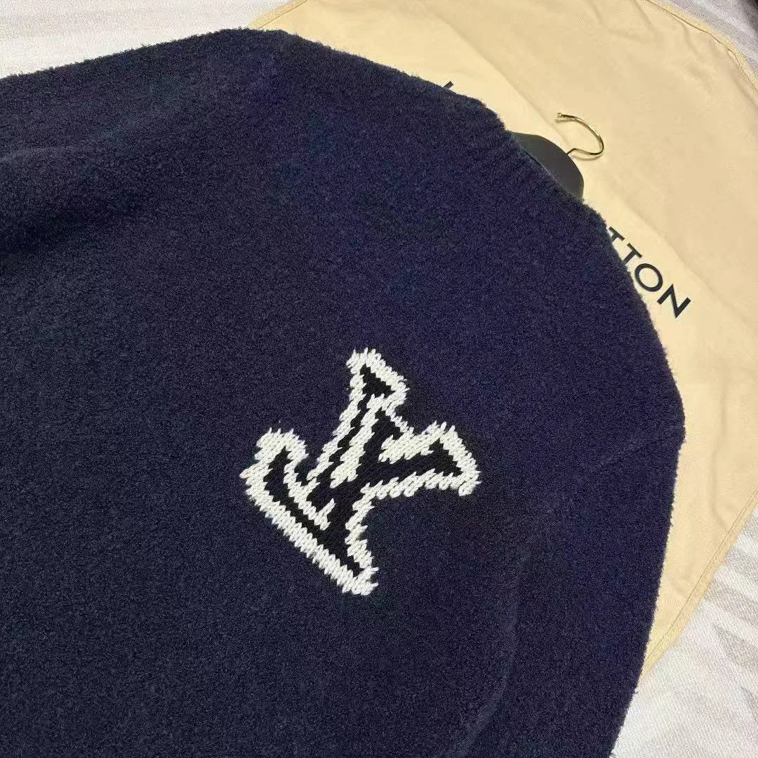 1AJAYX Intarsia Crewneck Night Sky Wool
