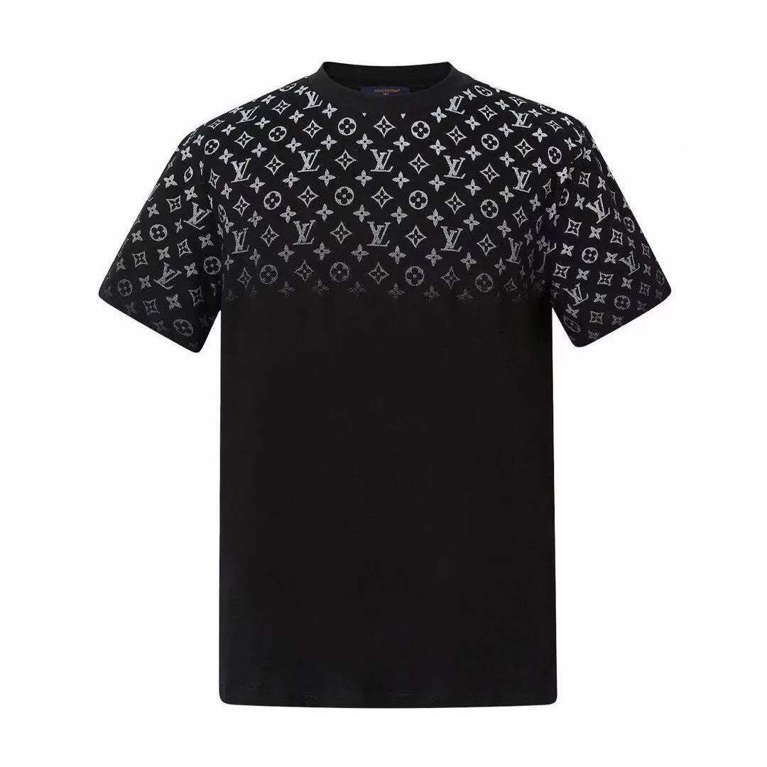 1AFBB2 Gradient Cotton T-Shirt Monogram Gradient Cotton