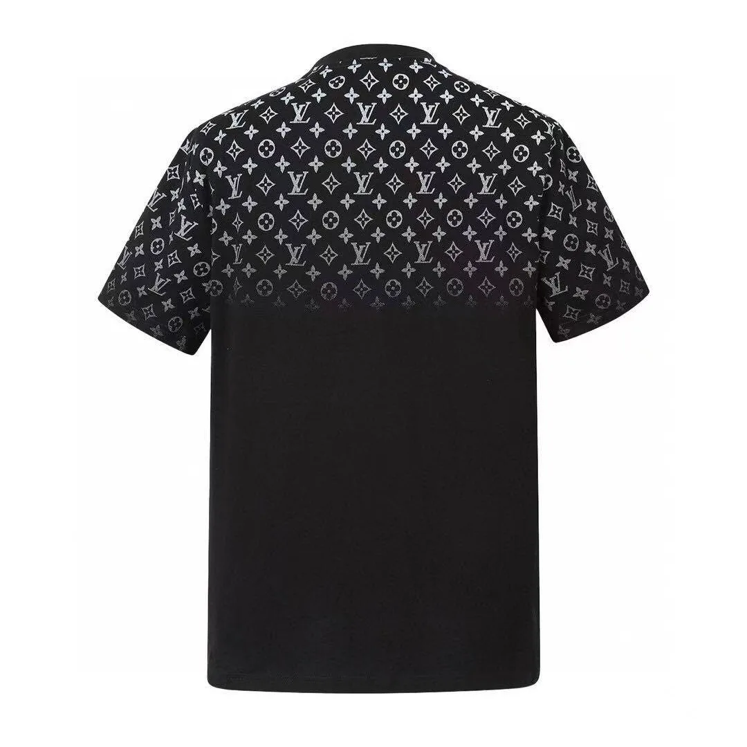 1AFBB2 Gradient Cotton T-Shirt Monogram Gradient Cotton