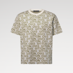 1AJTWZ Jacquard Signature Short-Sleeved Crewneck Multicolor Cotton - 1AJAYQ 1 1AJTWZ Jacquard Signature Short-Sleeved Crewneck Multicolor Cotton