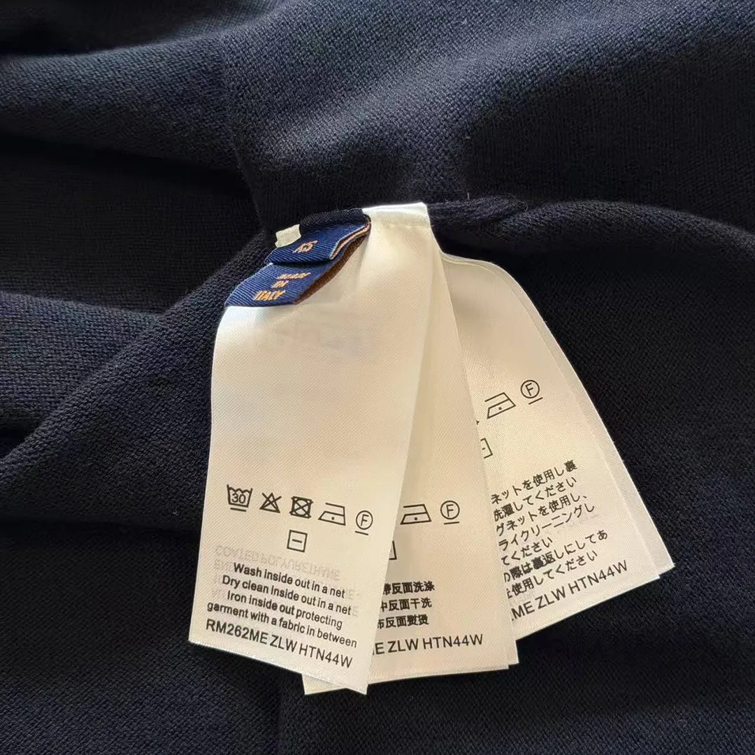 1AJRLX T-Shirt With Technical Signature Details Monogram Black Cotton