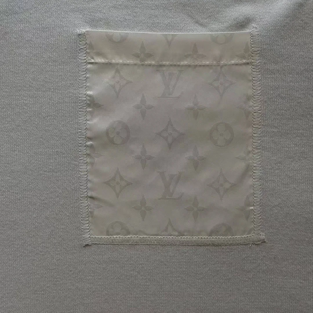 1AHVQ0 T-Shirt With Monogram Nylon Details Almond Milk Cotton